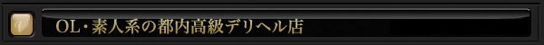 高級デリヘル OL・素人系の高級デリヘル